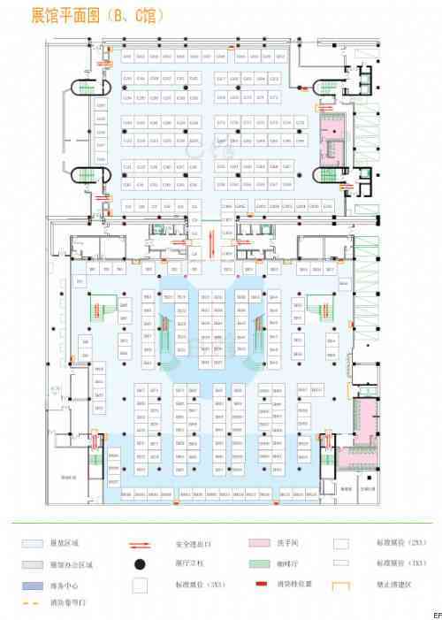 上海農業展覽館場館圖